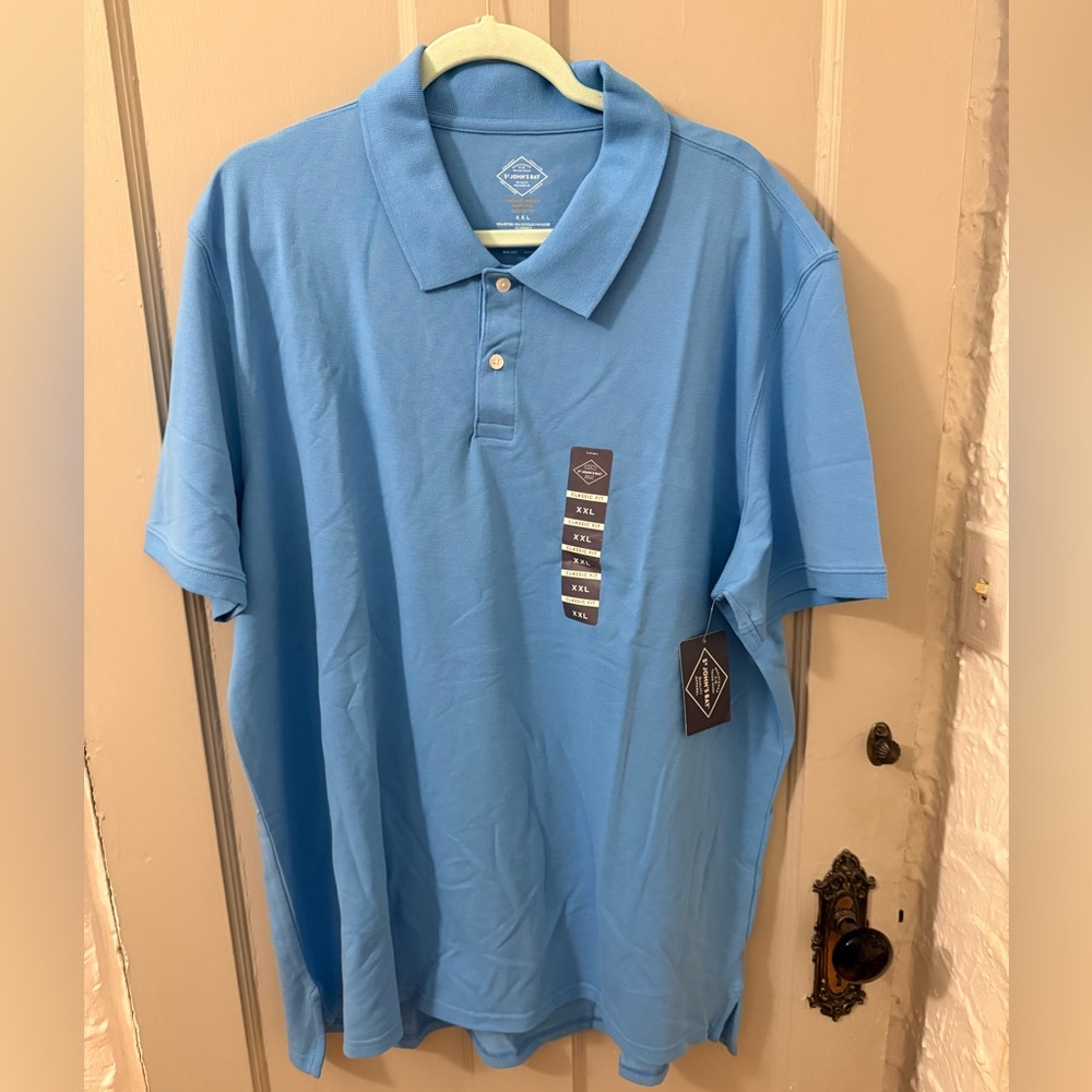 Blue polo